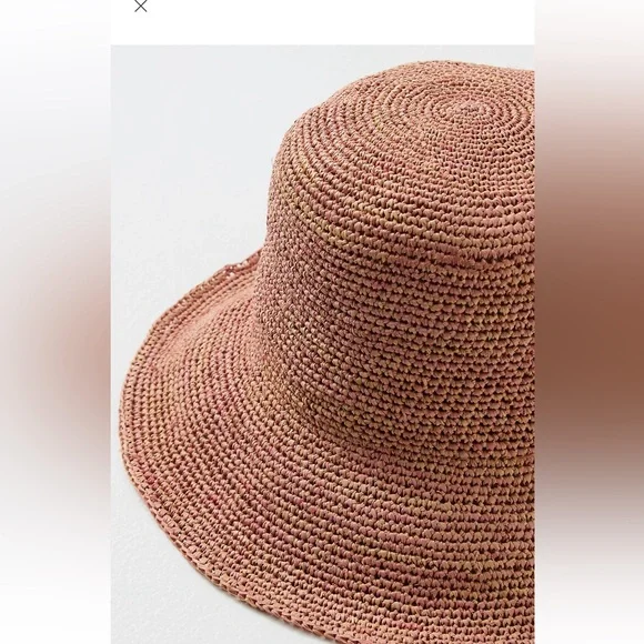 Free People Sublime Straw Bucket Hat - Picture 2 of 6